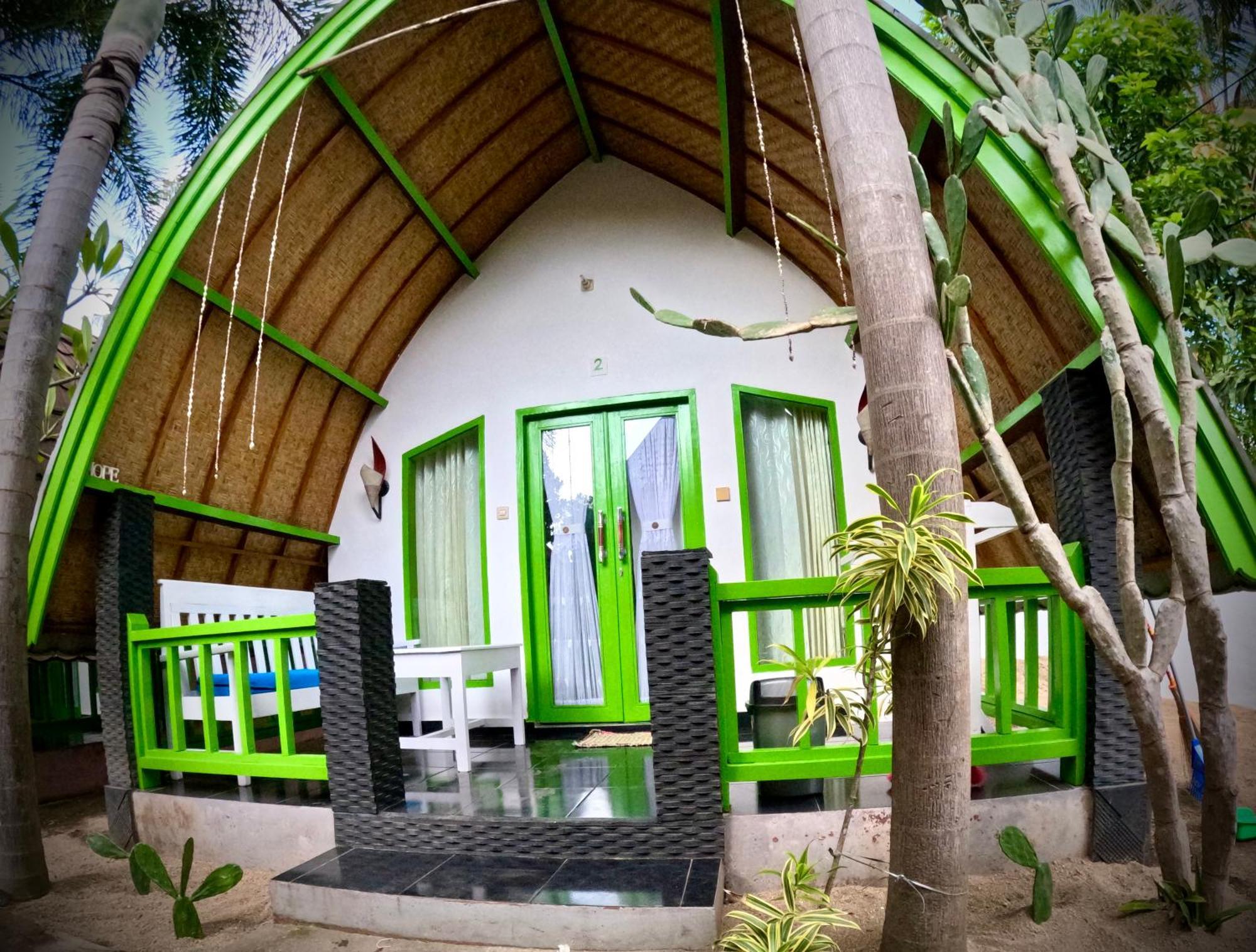 Kaktus Bungalow 2 Gili Air Zewnętrze zdjęcie